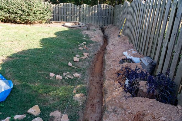 Trench Drain Installation in Round Rock