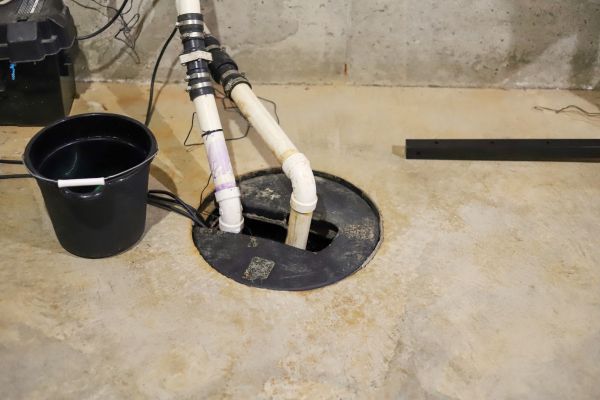 Basement Drainage Installation in Round Rock