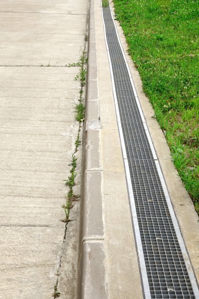 Concrete Drain Installation in Round Rock