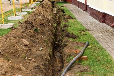 French Ditch Installation